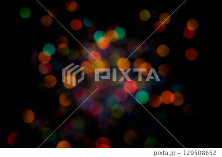 キラキラ・カラフル 背景素材 129508652