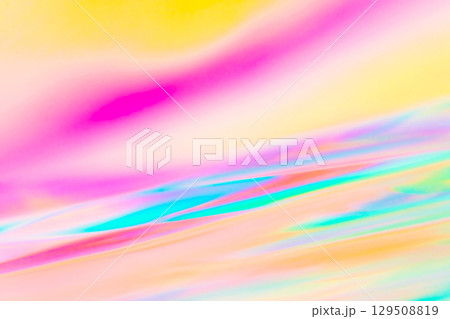 水彩・ピンクとブルー 背景素材 129508819
