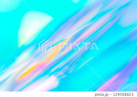 水彩・ピンクとブルー 背景素材 129508823