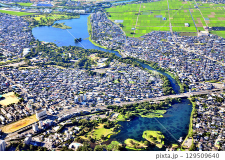 水前寺江津湖公園周辺(熊本県熊本市)【2025.7】 129509640