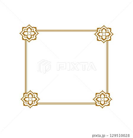 Golden Rectangle Frame for Corner Certificate 129510028
