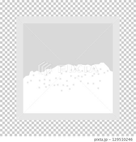 Illustration of powder medicine 129510246