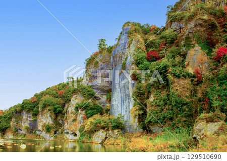 耶馬渓の紅葉 129510690