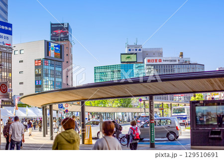 分駅中央口前とバスターミナル 129510691
