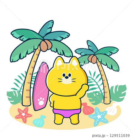 カートゥーン_Hello Summer_02 カートゥーン_Hello Summer_02 129511039