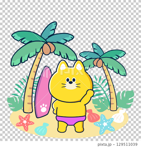 カートゥーン_Hello Summer_02 カートゥーン_Hello Summer_02 129511039