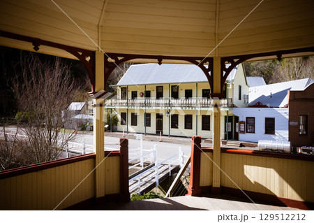 Walhalla Township in Victoria Australia 129512212