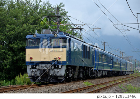 信越本線を走る快速SL・GV横川号 129513466