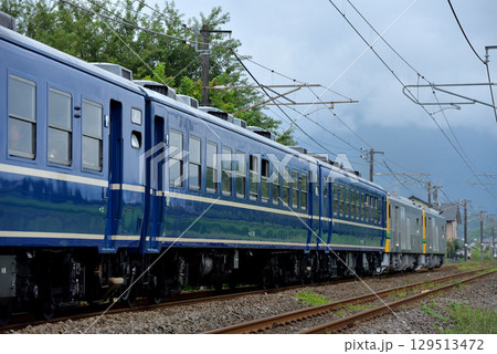信越本線を走る快速SL・GV横川号 信越本線を走る快速SL・GV横川号 129513472