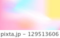 Soft pastel gradient background in pink blue yellow and peach tones with subtle glow and star dust effect. Stock vector illustration in dreamy style. 129513606