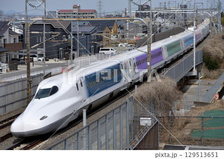 東海道新幹線N700系G25編成こだま715号 129513651