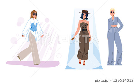 beauty model woman vector 129514012