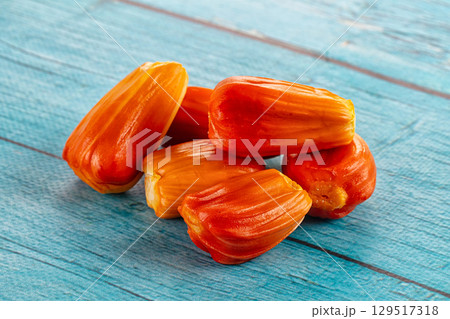 Red sweet juicy tropical red jackfruit 129517318