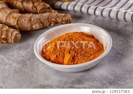 Indian tumeric cumin dry powder Indian tumeric cumin dry powder 129517363