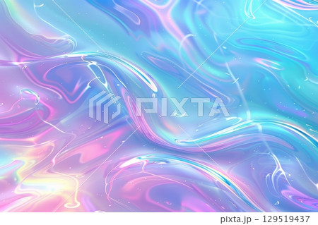 holographic colored abstract background 129519437