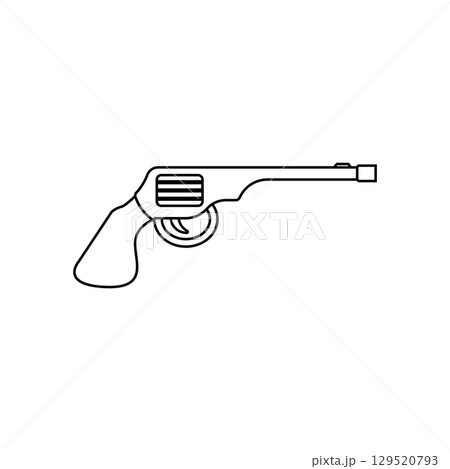 Gun symbol icon Gun symbol icon 129520793