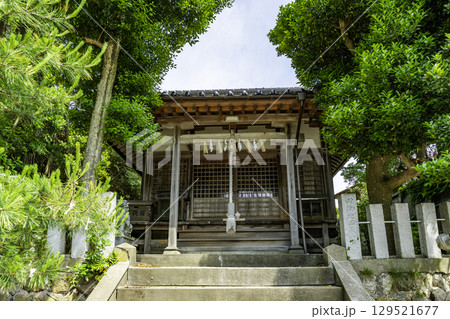 浦富海岸 田後神社 拝殿 鳥取県岩美町 浦富海岸 田後神社 拝殿 鳥取県岩美町 129521677