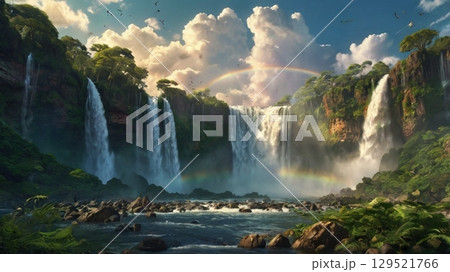 世界が息を呑む、幻想と轟音の大瀑布 - 神秘の自然遺産風景 世界が息を呑む、幻想と轟音の大瀑布 - 神秘の自然遺産風景 129521766