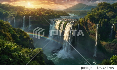 世界が息を呑む、幻想と轟音の大瀑布 - 神秘の自然遺産風景 世界が息を呑む、幻想と轟音の大瀑布 - 神秘の自然遺産風景 129521769