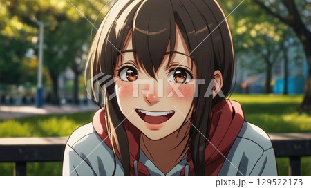 見ているだけで笑顔になる!大爆笑する表情アート 見ているだけで笑顔になる!大爆笑する表情アート 129522173