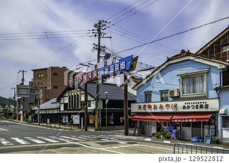 JR浜坂駅　駅前　兵庫県新温泉町 129522812