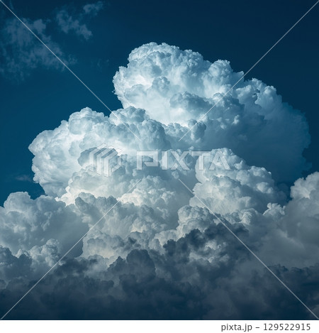 夏の雲と空 129522915