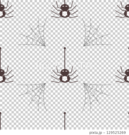 cute Halloween seamless pattern background cute Halloween seamless pattern background 129525269