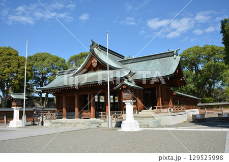 八代城跡にある八代宮 129525998