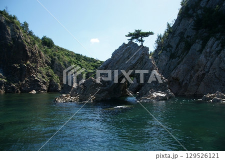 鳥取 四季の散歩 夏 松島 遊覧船 鳥取 四季の散歩 夏 松島 遊覧船 129526121