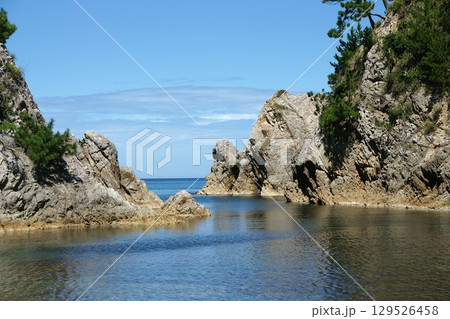 鳥取 四季の散歩 夏 松島 遊覧船 鳥取 四季の散歩 夏 松島 遊覧船 129526458