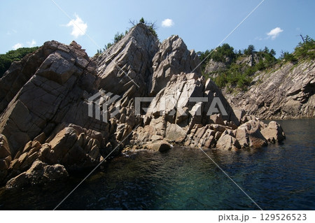 鳥取　四季の散歩　夏　松島　遊覧船 129526523