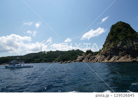 鳥取 四季の散歩 夏 松島 遊覧船 鳥取 四季の散歩 夏 松島 遊覧船 129526845