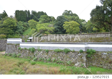 熊本県　人吉城跡の風景 129527015