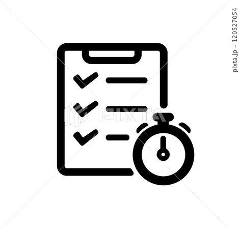 速報・告知・急報 ベクターアイコンイラスト 129527054