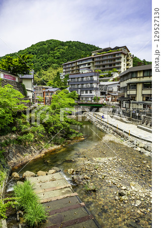 湯村温泉 春来川沿いの温泉宿 兵庫県新温泉町 湯村温泉 春来川沿いの温泉宿 兵庫県新温泉町 129527130
