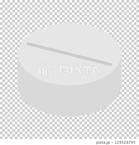 錠剤のイラスト 129528795