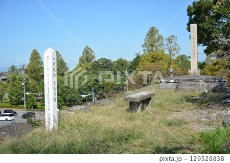 熊本県の八代城跡の風景（続百名城） 129528838