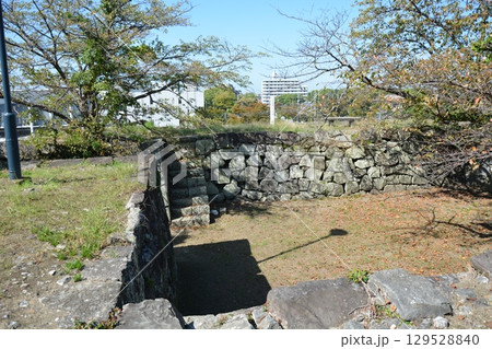 熊本県の八代城跡の風景(続百名城) 熊本県の八代城跡の風景(続百名城) 129528840