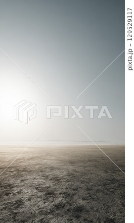 Desert mirage horizon shimmering optical illusion dry landscape sunlight Desert mirage horizon shimmering optical illusion dry landscape sunlight 129529117