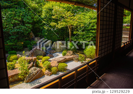【京都風景】退蔵院 枯山水と池泉回遊式の優美な2種類の庭園 【京都風景】退蔵院 枯山水と池泉回遊式の優美な2種類の庭園 129529229