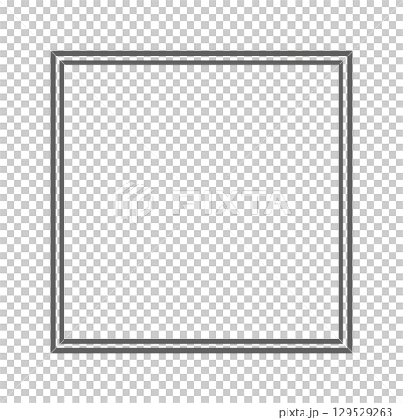 簡單的單色雙線框 129529263