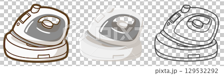 Cordless iron (charging) Cordless iron (charging) 129532292