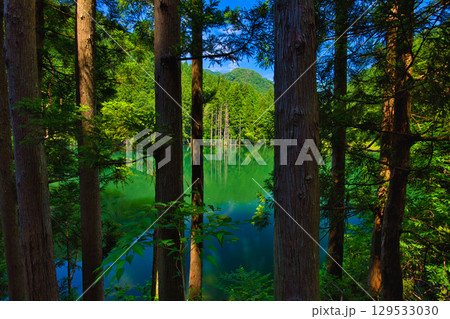 絶景の水鏡 岩屋川砂防ダム 絶景の水鏡 岩屋川砂防ダム 129533030