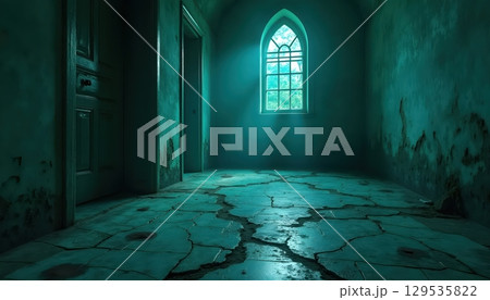 Shimmering Light Dancing Across the Forgotten Chamber Floor 129535822