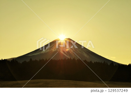 ダイヤモンド富士 129537249