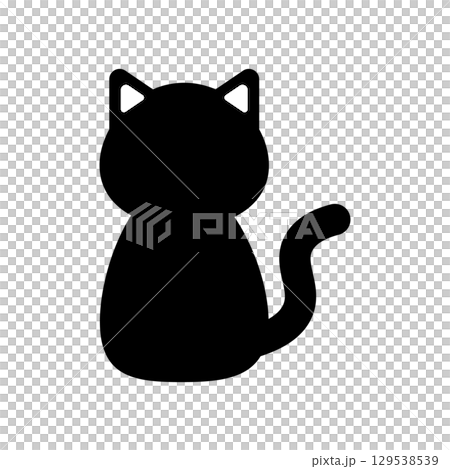 猫のアイコンイラスト 猫のアイコンイラスト 129538539