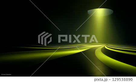 abstract background with neon glowing light effects 129538890