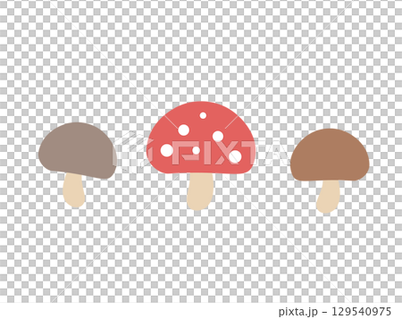 Mushroom illustration Mushroom illustration 129540975