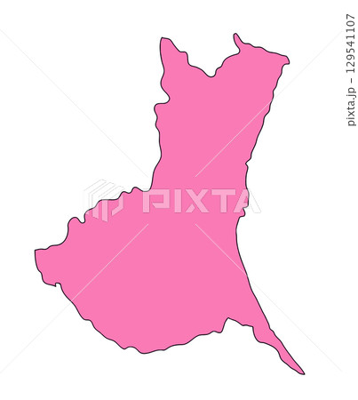 日本地図 茨城県 日本地図 茨城県 129541107