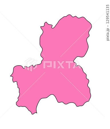 日本地図 岐阜県 日本地図 岐阜県 129541135
